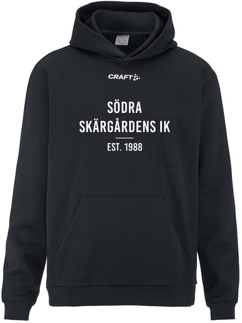 Craft Hoodie COMMUNITY 2.0, Black (Södra Skärgårdens IK)